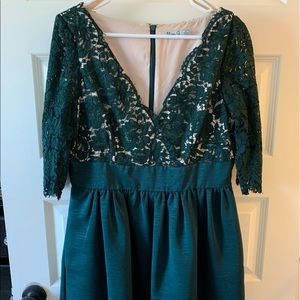 Emerald Party Dress